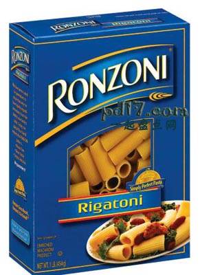 全球知名意大利面品牌Top3：Ronzoni