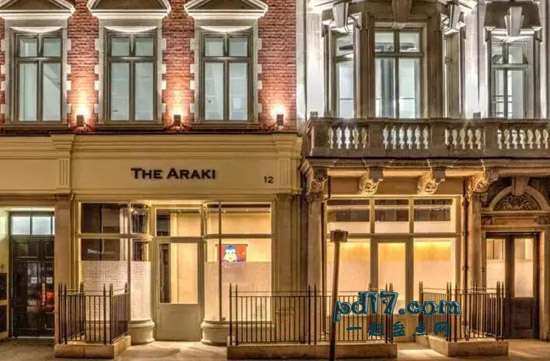 全球最贵的黑珍珠餐厅有哪些？Top5：荒木 The Araki